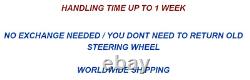 06-15 W906 NEW LEATHER Steering Wheel Mercedes Sprinter Crafter W639 Blue Stripe