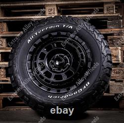 16 BLK TG9 Alloy Wheels Volkswagen Crafter 6x130 + BF Goodrich All Terrain Tyre