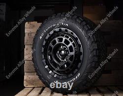 16 BLK TG9 Alloy Wheels Volkswagen Crafter 6x130 + BF Goodrich All Terrain Tyre