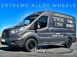 16 Swamper Alloy Wheels Volkswagen Crafter 6x130 + Comforser All Terrain Tyres