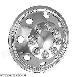 16 VW Crafter LT Chrome Wheel Trims Motorhome American Style Hub Caps x 4