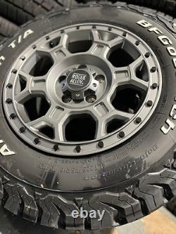 16 Vw Crafter Alloy Wheels Bfg All Terrain Tyres 6x130 Mercedes Sprinter Grey