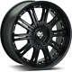 18 Mercedes Sprinter Wheels + Tyres 6 Stud Vw Crafter Alloys + Grabber At3s