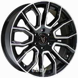 18 Mercedes Sprinter Wheels + Tyres 6 Stud Vw Crafter Alloys + Grabber At3 Evbp