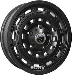 18 Mercedes Sprinter Wheels + Tyres 6 Stud Vw Crafter Alloys + Grabber At3 Expl