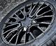 18 Satin Black Rtz Van Rated Alloy Wheels For Volkswagen Crafter 6x130