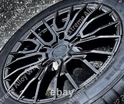 18 Satin Black RTZ Van Rated Alloy Wheels For Volkswagen Crafter 6x130