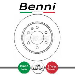 1x Brake Disc Rear Benni Fits Mercedes Sprinter 2006- VW Crafter 2006-2016