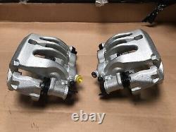 2 Front Brake Calipers Complete +brackets Vw Crafter 2.0 2.5td 2006-2017 Brembo