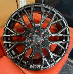 20 Velare Vlr-6t Alloy Wheels Black Fits Mercedes Sprinter Vw Crafter 6x130