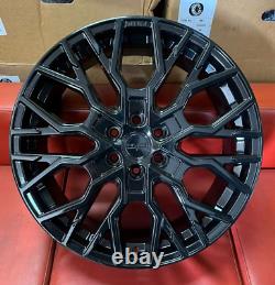 20 Velare Vlr-6t Alloy Wheels Black Fits Mercedes Sprinter Vw Crafter 6x130