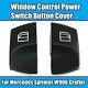 2x Window Button Cover For Mercedes Sprinter W906 Crafter Front Left & Right