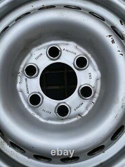 4X Set of Genuine Mercedes Sprinter 16 steel wheels 6.5x16 VW Crafter