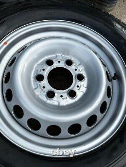 4x 16mercedes Sprinter Vw Crafter Wheels And New Continental Tyres 235 65 16