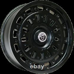 6 Stud Vw Crafter Alloys 18 Mercedes Sprinter Wheels + Tyres+ Grabber At3 S