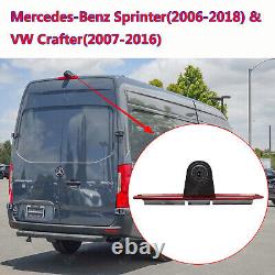 7 Monitor Rear Brake Light Reversing Camera For Mercedes Sprinter/VW Crafter