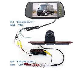 7 Monitor Rear View LED Reversing Camera Kit For Mercedes Sprinter/VW Crafter