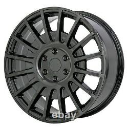 8x18 JBW TMS GLOSS BLACK ALLOY WHEELS+TYRES FITS 6 STUD VW CRAFTER SET 4