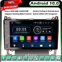 9 Android 10 Car Stereo Radio Mercedes A/B Class Sprinter Vito Viano VW Crafter