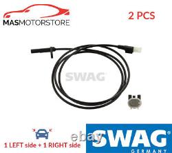 Abs Wheel Speed Sensor Pair Rear Swag 10 10 6633 2pcs G For Vw Crafter 30-50