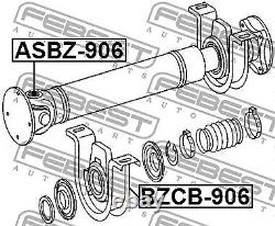Bearing, propshaft centre bearing for MERCEDES-BENZ VW FEBEST BZCB-906