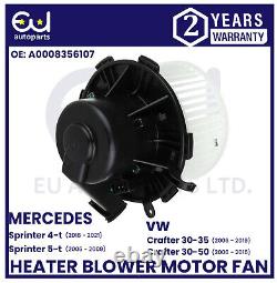 Blower Motor Heater Fan For Mercedes Sprinter 906 Vw Crafter 06- Lhd/rhd