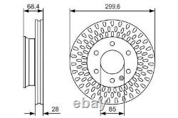 Brake Discs For Mercedes SPRINTER 06-18 Vw CRAFTER 06-16 2E0615301, 0986479R78