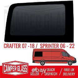 Crafter (07-18) Mercedes Sprinter (06-20) Driver Side LWB + XLWB Rear Window