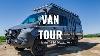 Custom Van Build Full Tour Rossm Nster Sprinter 170 4x4 With Room To Ride And Sleep 4 234