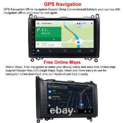 DAB+ Car Stereo Radio GPS Navi For Mercedes Benz A/B Class Sprinter VW Crafter
