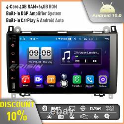 DSP 8-Core Android 10 Car Stereo Radio Mercedes A/B Class Viano Crafter CarPlay