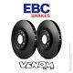 Ebc Oe Rear Brake Discs 298mm For Vw Crafter 30 2.0 Td 2011- D1564