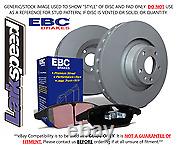 EBC Rear Brake Discs & Ultimax Pads for VW Crafter 30 2.0 TD (2011 16)