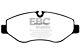 Ebc Yellowstuff Front Brake Pads For Vw Crafter 30 2.5 Td (2006 11)