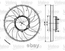 FAN ENGINE COOLING FOR MERCEDES-BENZ SPRINTER/35-t/box/bus/3-t VW 2.1L 6cyl