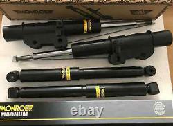 FOR VW CRAFTER 30-50 Platform/Chassis 2F FRONT REAR SHOCK ABSORBERS 4 x MONROE