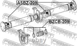 Febest Propshaft Mounting Mount Bzcb-209 A For Vw Crafter 30-50, Crafter 30-35