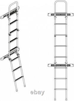 Fiamma Deluxe Exterior Ladder for Mercedes Sprinter and VW Crafter Vans