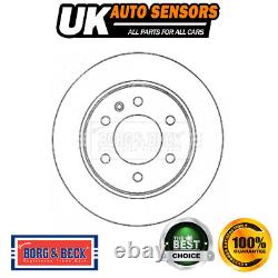 Fits Mercedes Sprinter 2006- VW Crafter 2006-2016 Borg & Beck Rear 1x Brake Disc