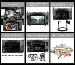 For Mercedes Benz A B Class Vito Viano Sprinter Car Radio Stereo DVD GPS Sat nav