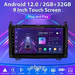 For Mercedes Benz Sprinter VW Crafter Android Carplay Car Stereo Radio Sat Nav