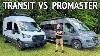 Ford Transit Vs Ram Promaster Which Is The Best Camper Van Chassis