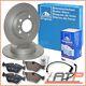 Genuine Ate Brake Discs + Pads Rear Axle Solid Ø298 For Vw Crafter 30-50 2.0+2.5