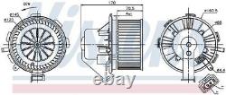 Genuine NISSENS Heater Blower for Mercedes Benz Sprinter 213 CDi 2.1 (8/13-4/17)