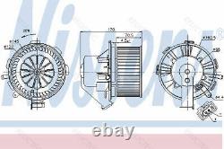 Interior Heater Blower Fan Motor MB VW906,2E, 2F, 905, SPRINTER, CRAFTER 30-50