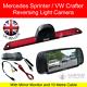 Mercedes Sprinter/vw Crafter Rear Brake Light Reversing Ccd Camera Kit