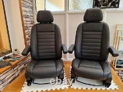 Mercedes Sprinter/VW Crafter Seats 2006-17 Real leather Retrimmed