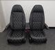 Mercedes Sprinter/vw Crafter Van Seats 2006-17 Real Leather Double Armrests