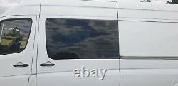 Mercedes Sprinter/ Volkswagen Crafter side windows, privacy tint supplied & fit