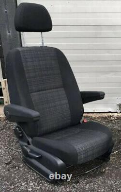 Mercedes W906 Sprinter / VW Crafter Front Driver Double Armrests Seat 2017